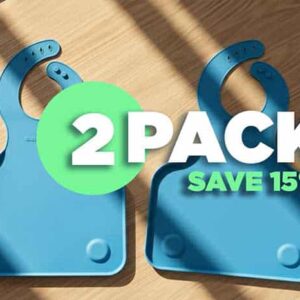 2 Suction Cup Bib Bundle